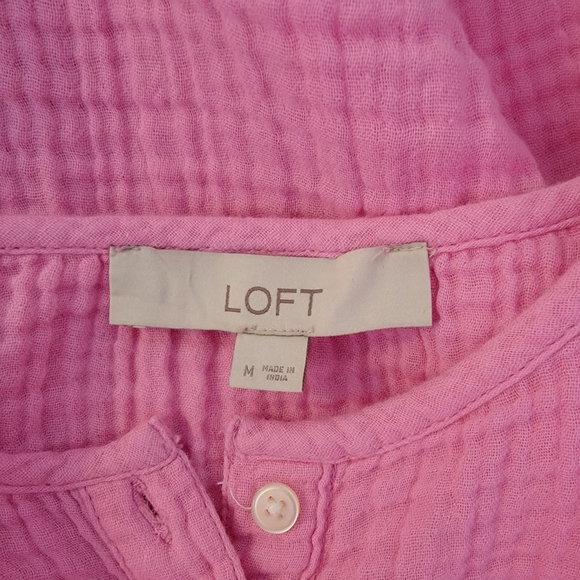 LOFT Pink Top - Picture 4 of 4